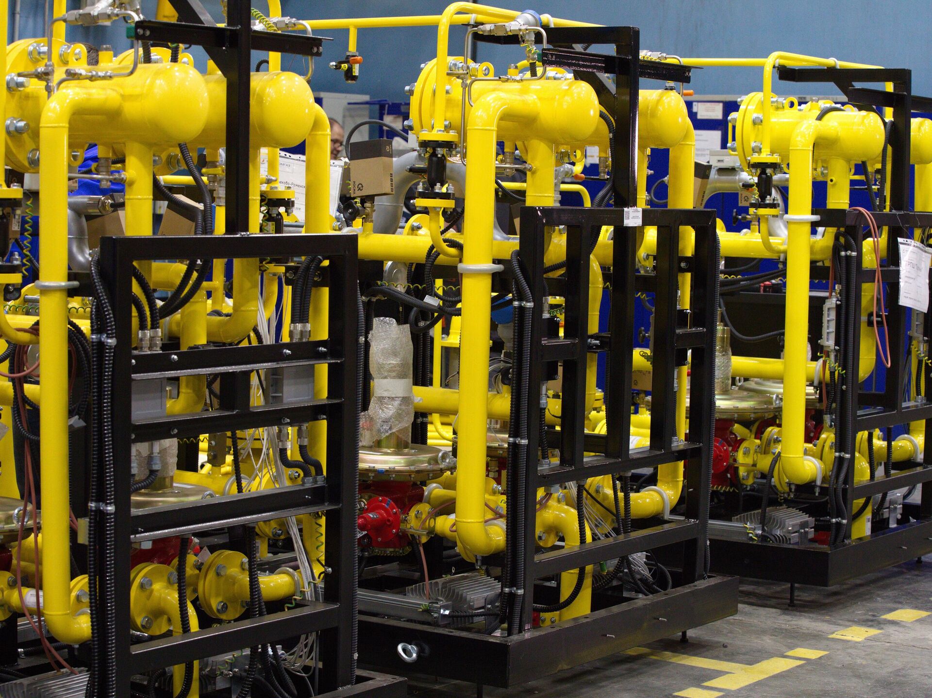 Мосгаз в 2023 году удвоил объем производства газорегуляторных пунктов